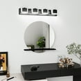 thumbnail image 4 of 4-Light LED Vanity Light, 30 Inch Dimmable Bathroom Fixture, Matte Black Modern, 4 of 9