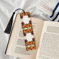 thumbnail image 4 of Kdxio Thanksgiving With Autumn Print Metal Tassel Bookmarks,Perfect Gift for Art Lovers and Bookworms Metal Bookmarks for Women, 4 of 8