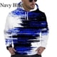 thumbnail image 3 of Sudaderas con capucha personalizadas para hombre, con estampado 3D en blanco y negro, estilo hip hop, de manga larga y talla grande, 3 of 5