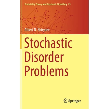 ISBN 9783030015251 product image for Probability Theory and Stochastic Modelling: Stochastic Disorder Problems (Serie | upcitemdb.com