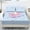 Axolotl Pattern, variant on POLERO Twin Size Sheets Set Non Slip Koala Green Leaf Print Bedding Set with 1 Fitted Sheet and 2 Pillowcases Elastic Wrinkle Resistant Easy Fit Bed Sheets for Bedroom