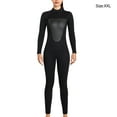 thumbnail image 3 of Combinaison de Plongée Haute Efficacité Anti-Froid Maillots de Bain Confortables Écran Solaire Puissant Réduire la Résistance à l'Eau Combinaison Classique Col Rond Femme Noir TTG, 3 of 7