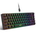 thumbnail image 1 of Keyboard,Feel Spanish Version Conflict-free Membrane But V200 Wired K68 19-key Conflict-free Membrane But Feel Spanish Membrane But Feel Wired K68 19-key, 1 of 7