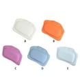 thumbnail image 2 of Cojín Cómodo Inteprter de PVC para bañera de cuello con ventosa almohada de baño de Spa soporte para cuello y hombros Juegos de accesorios de baño Azul claro, 2 of 6