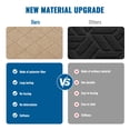 thumbnail image 3 of ENERFACE Non-Slip Carpet Stair Treads for Wooden Steps – 8" x 30" Reusable Adhesive Stair Rugs for Kids, Seniors & Pets, Indoor Polyester Surface with TPR Backing, Khaki, 3 of 7