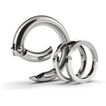 thumbnail image 1 of Anneaux Porte-Clés Ronds Plats en Métal, 1 of 4
