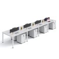 thumbnail image 1 of Free Shipping Home Office Desk White Small Minimalist Bedroom Computer Desks Reading Student Mesa Escritorio Modern Furniture My Lux Decor Round, 1 of 15