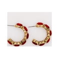thumbnail image 4 of Veylira Crimson Elegance Earrings, 4 of 4