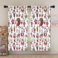 thumbnail image 5 of Blackout Kids Curtains,White Christmas Santa and Character Pattern Childrens Insulated Curtains Set Of 2,Bedroom Essentials,Toddler Room Decor 52"x63", 5 of 5