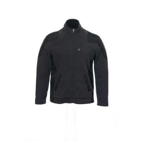 - INC International Concepts Gray Color Block Fleece Jacket , Size 2XLarge