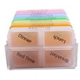 thumbnail image 2 of Rangement Hebdomadaire de Médicaments Pilules Trieur de Comprimés 7 Jours Boîte Conteneur Étui Organiser, 2 of 3