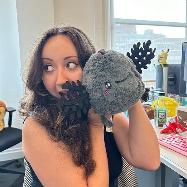 Squishable / Mini Black Baby Axolotl Plush