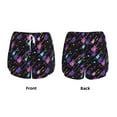 thumbnail image 6 of Sigee Colorful Guitar for Women's Athletic Shorts High Waisted Running Shorts Pocket Sporty Short Gym Elastic Workout ShortsX-Large, 6 of 9