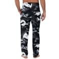 thumbnail image 6 of Satingcolo Men's Pajama Pants Halloween Skulls Black Sleep Bottoms Lounge Sleepwear Pockets Drawstring, 6 of 6