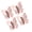 Pink, variant on Three-Arm Butterfly Holders, Foldable Adhesive Wall Hooks with Adjustable Hinge for Lightweight Towels, Keys, Bedroom Storage