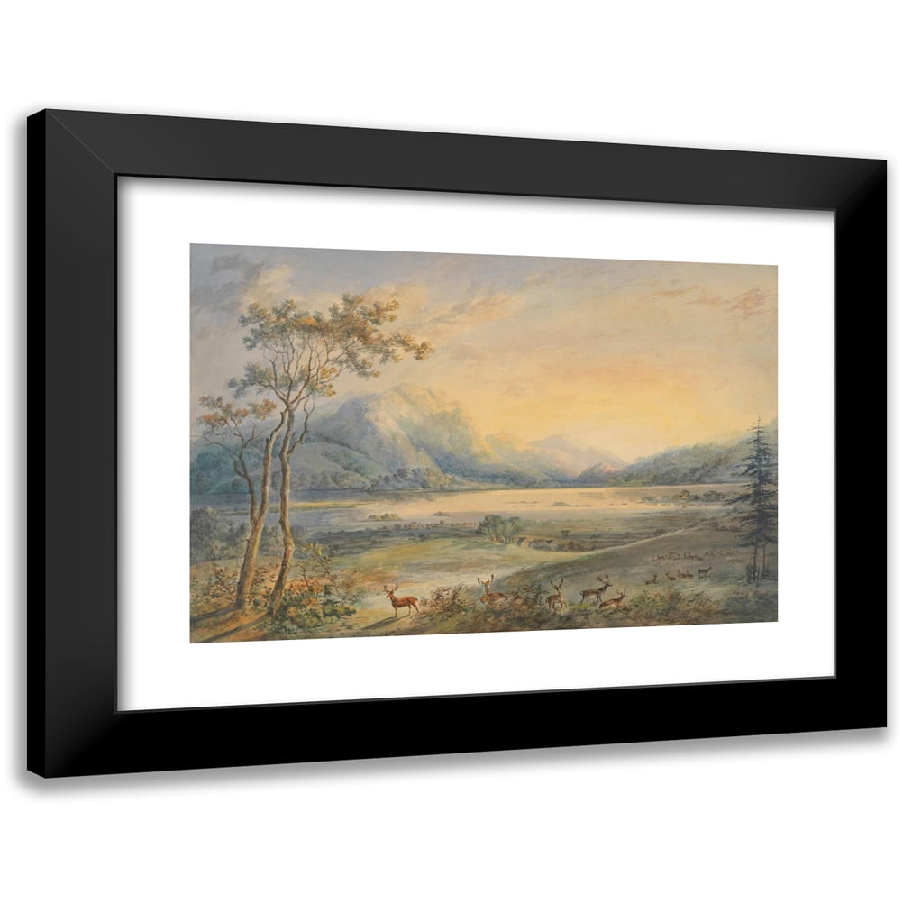 John Laporte 24x18 Black Modern Framed Museum Art Print Titled
