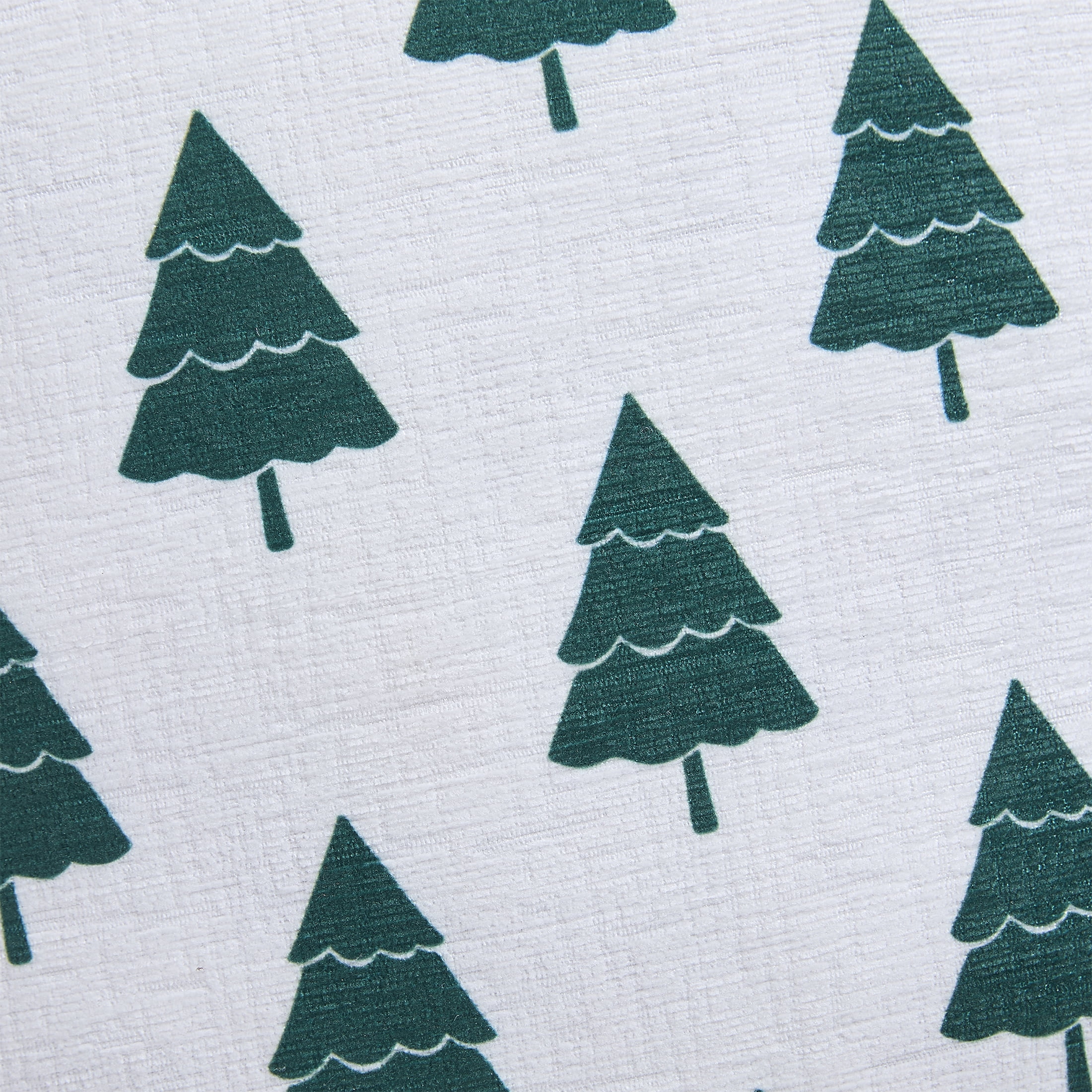 Mainstays 18" x 18" Green Trees Chenille Decorative Pillows (2 Count)