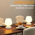 thumbnail image 4 of Lámpara de mesa Seealle Cordless Touch para mesita de noche y dormitorio, 4 of 9