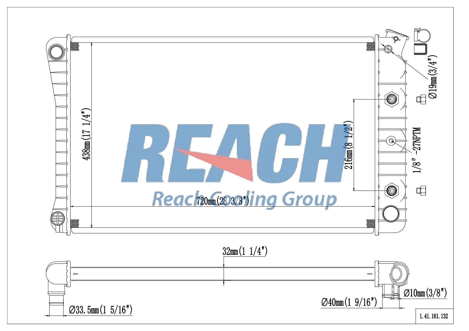 REACH Radiator 41-161