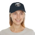 thumbnail image 4 of Snowy Mountain Logo Dad Hat Strap Back Circle Round Patch Adjustable, 4 of 7