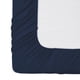 thumbnail image 5 of Sábana bajera ajustable Sweet Home Collection King de microfibra azul marino, 5 of 5