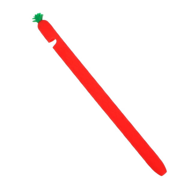 unbranded 1Ud Protector Para Lápiz Rojo De Silicona Antideslizante Y Resistente A Caídas Compatible Con Apple Pencil 2