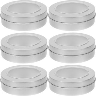 4Pcs Cookie Tins with Lids Round Cookie Tins Candy Boxes Party Cookie Boxes  Gift Boxes