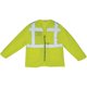 thumbnail image 2 of Yoko - Chaqueta reflectante de seguridad de manga larga modelo Executive para hombre (Paquete de 2) (Amarillo fluorescente), 2 of 2