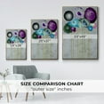 thumbnail image 4 of Silver Bouquet Framed Premium Gallery Wrapped Canvas - Ready to Hang - 25 x 37 - Gold Floating Frame, 4 of 9