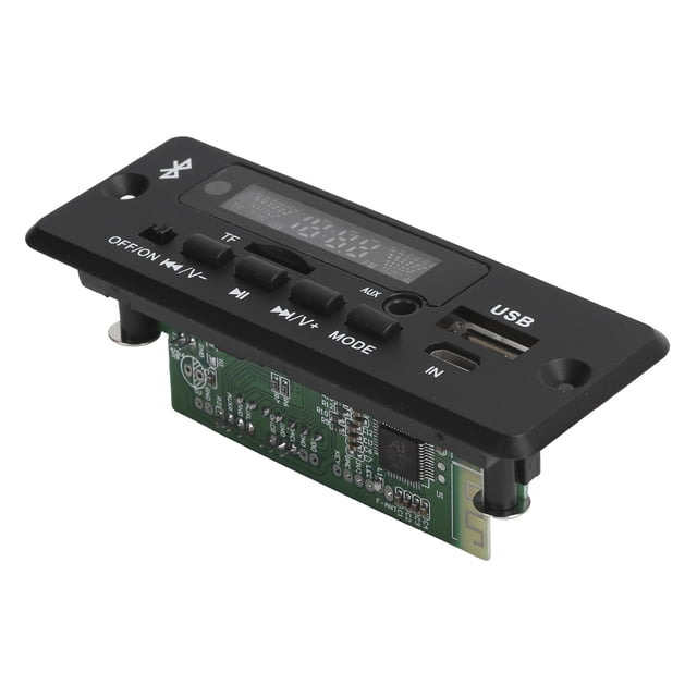 Decoding Board Universal WAV Decoding Module MP3 Decoder Board, BTh Call, APP Control, HandsFree Calls, USB Sound Card, Folder Selection Play,
