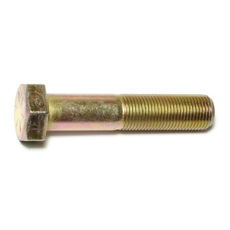 

5/8 -18 x 3 Zinc Plated Grade 8 Steel Fine Thread Hex Cap Screws HCS8-405