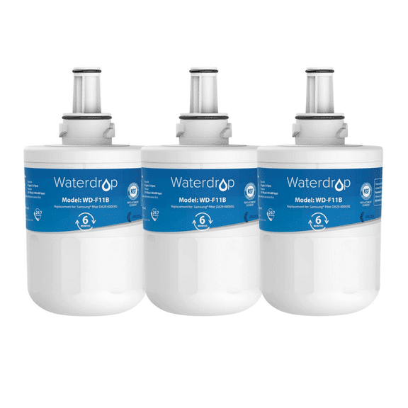 Waterdrop DA29-00003G Water Filter, Replacement for Samsung Aqua-Pure Plus DA29-00003G, DA29-00003B, DA29-00003A, HAFCU1 , 3 Pack