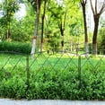 thumbnail image 5 of Thealyn Decorative Garden Fence 24 in (H) x 10 ft (L), Dog Rabbit Pet Fence Animal Barrier, Outdoor Rustproof Metal No Dig Fencing Border for Yard Patio Flower Bed, 5 of 8