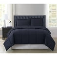 thumbnail image 1 of TRULY SOFT Ensemble de Literie Réversible Noir Full/Grand 3 Pcs, 1 of 4