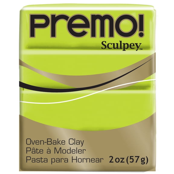 Premo! Sculpey Modeling Clay, 2 oz., Wasabi