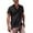 Black, variant on lmcalzta Mens Short Sleeve Linen Shirts Button down Casual Tops Summer 2025 Beach Shirts with Pockets