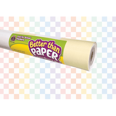 Teacher Created Resources Cool for School Checkers Better Than Paper Bulletin Board Roll (TCR 77600)
