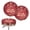 Christmas tree, variant on HUIACONG Stretchable Stool Cushion Slipcover for Club Counter, Polyester Round Seat Cover with Circle
