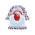 thumbnail image 7 of Sesame Street Girls' Sweet Dreams Elmo Rainbow Sleep Pajama Dress Nightgown, 7 of 7