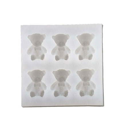 

Bear Candle Molds For Candle Making Bear Silicone Mold For Chocolate Fondant Molds For Cake Decorating Kids