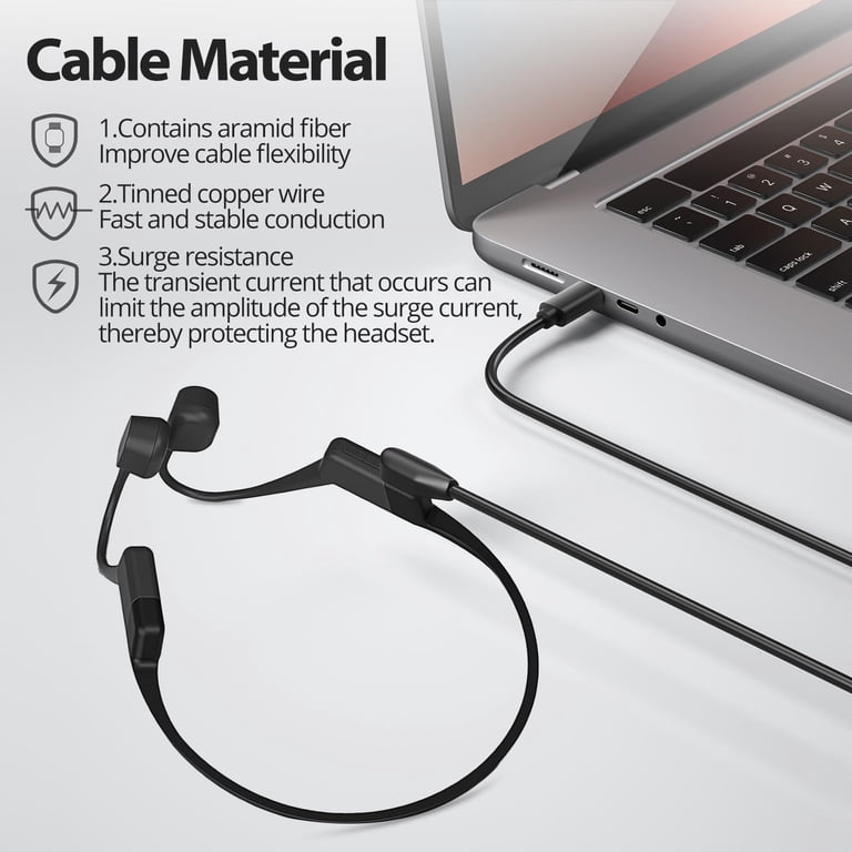 ATOMOTA Magnetic USB-C Charger Cable for Shokz Aeropex AS800