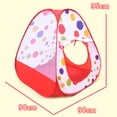 thumbnail image 3 of Tienda de juegos para niños ANGGREK Túnel de arrastre de tela de poliéster para 3 años o más, 3 of 8