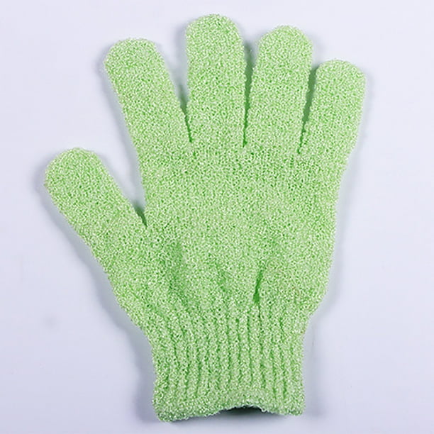 Xihbxyly Guantes de Ducha, Manopla Exfoliante de Limpieza para Spa, Exfoliante Corporal Resistente, Diseño de Tejido Único para La Circulación, Rutina Diaria de Cuidado de La Piel, Uso Doméstico, Jue