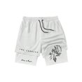 thumbnail image 1 of WILLBEST Pantalones Cortos Deportivos para Hombre, para Exteriores, de Verano, para Fitness, Correr, Baloncesto, Estampados de Un Cuarto, 1 of 4