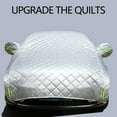 thumbnail image 3 of HLONK Car Cover Against Hail  Car Hail Cover Protector  Hail Blanket for Cars  Hail Cover for Car  Thicken Hail Cover Windshield Hail Protector  Car Hail Protector Hail Proof Car Cover Ha, 3 of 9