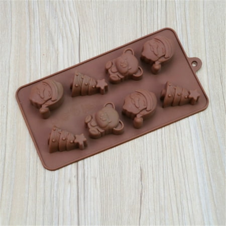 

Silicone Santa Chocolate Molds