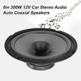 thumbnail image 3 of Altavoz negro para automóvil altavoz de 500 W altavoz automático de goma + altavoz Coaxial magnético sonido claro para puerta de coche ANGGREK Otros, 3 of 7