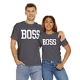 thumbnail image 4 of Boss Funny Tshirts for Dads Hilarious Matching Tees Unisex Heavy Cotton Tee, 4 of 4