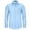 Light Blue, variant on Mens Linen Shirt Long Sleeve Button Down Shirts Casual Lightweight Shirts Cotton Linen Breathable