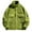Green, variant on IROINNID Men's Anorak Long Sleeve Solid Color Loose Corduroy Cargo Jacket Stand Collar Outwear & Jackets